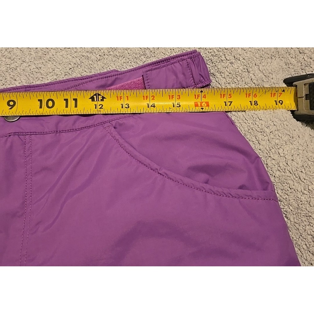 Columbia Starchaser Peak III OutGrown Insulated Snow Ski Pants XL Razzle Girls - Picture 7 of 14
